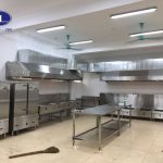 Chuyên Thiết kế & thi công bếp ăn công nghiệp trường mầm non
