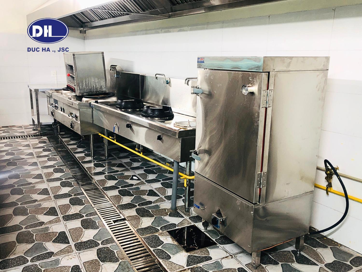 Thiết Kế & Thi Công hệ thống Bếp Nhà Hàng Hà Linh TP Phổ Yên