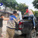 Thi công bếp ăn Công ty TNHH Thương mại & Xây dựng Hitech