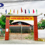 Thi công bếp ăn Trường Mầm Non Đông Cao tại Thái Nguyên