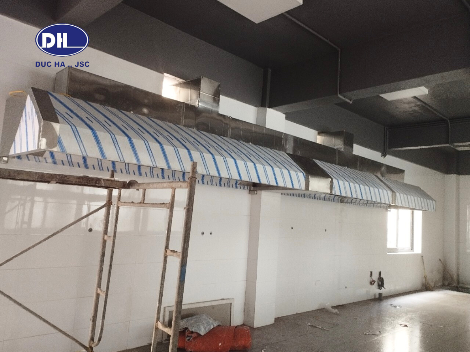 Thi công bếp ăn Công Ty Cổ Phần Thuận Đức ECO tại Hưng Yên