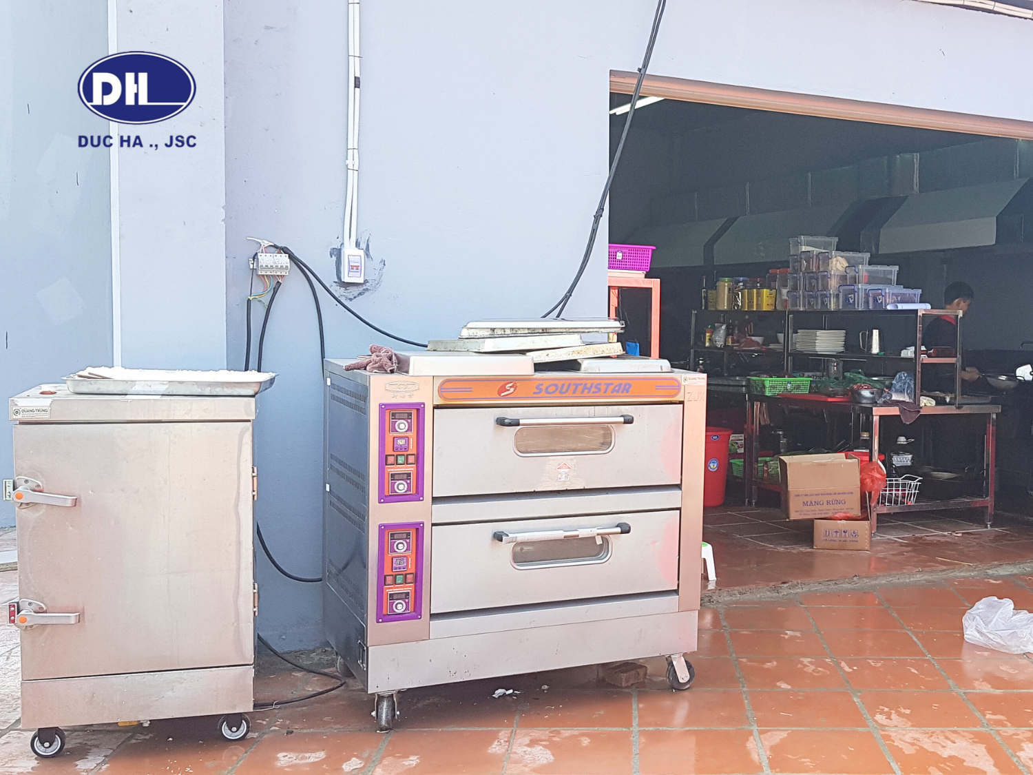 Thiết kế & Thi công bếp ăn Công Ty Nam Thuận - Hải Phòng