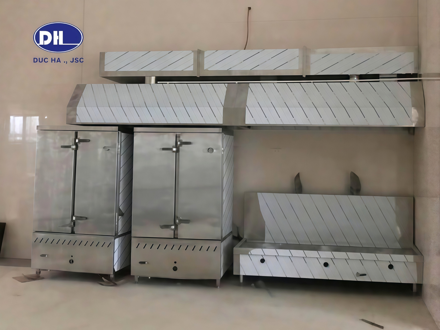 Thiết Kế & Thi Công Bếp Trường Mầm Non Kim Chung – Đông Anh