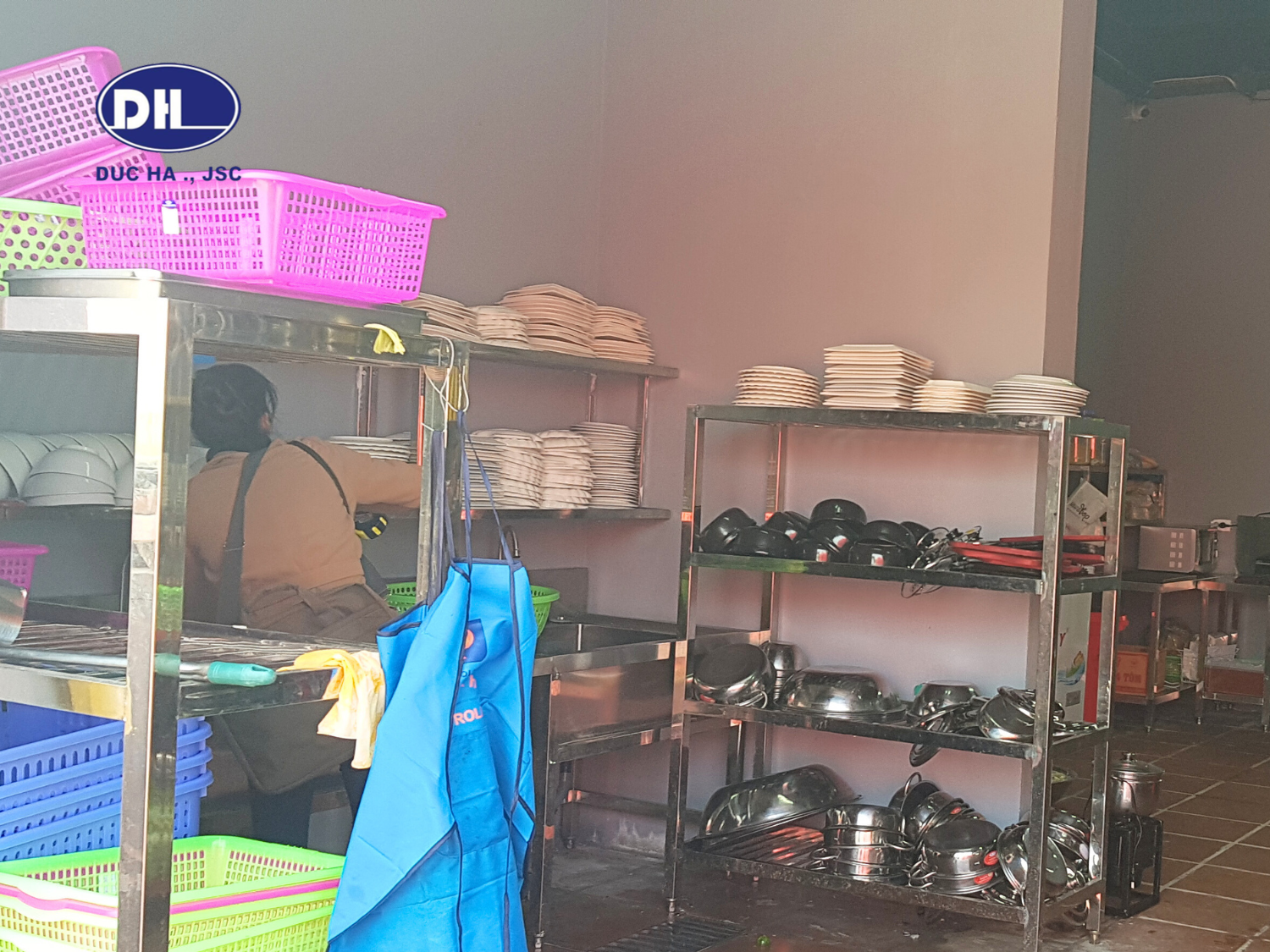 Thiết kế & Thi công bếp ăn Công Ty Nam Thuận - Hải Phòng