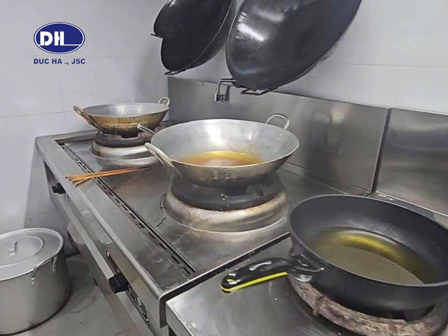 Thiết Kế & Thi Công Bếp ăn Nhà Hàng Liên Hoa Chay Hải Dương