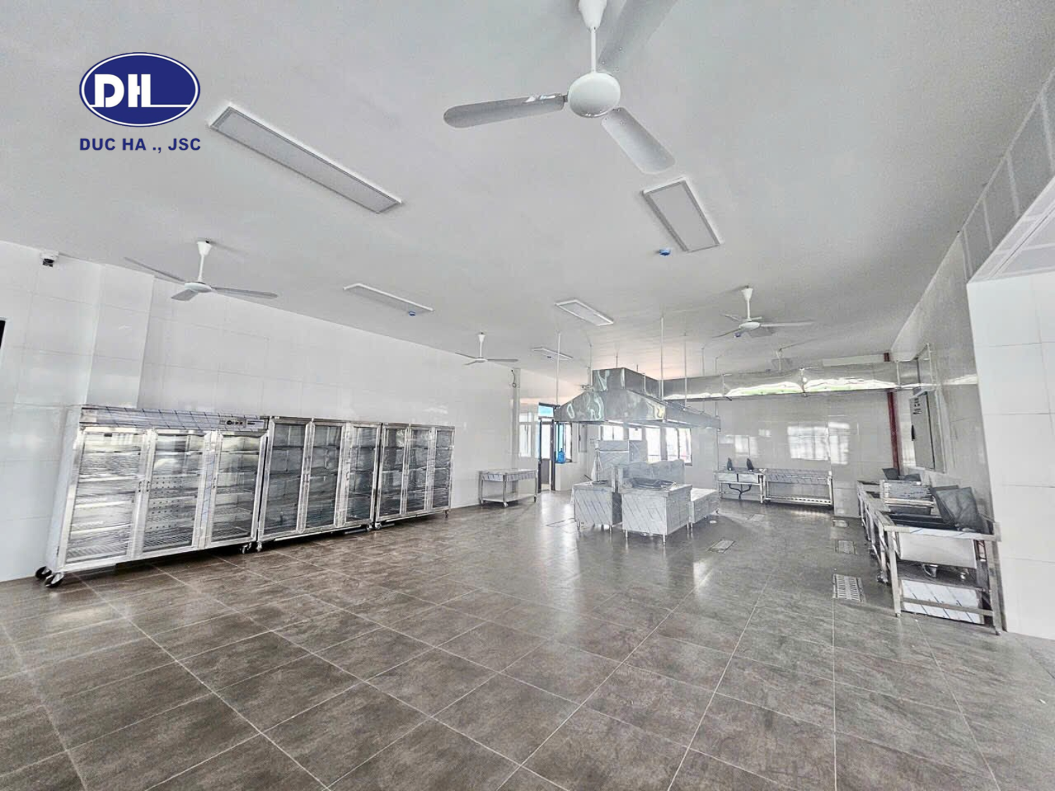 Thiết Kế & Thi Công Hệ Thống Bếp Trường Việt Hùng Đông Anh