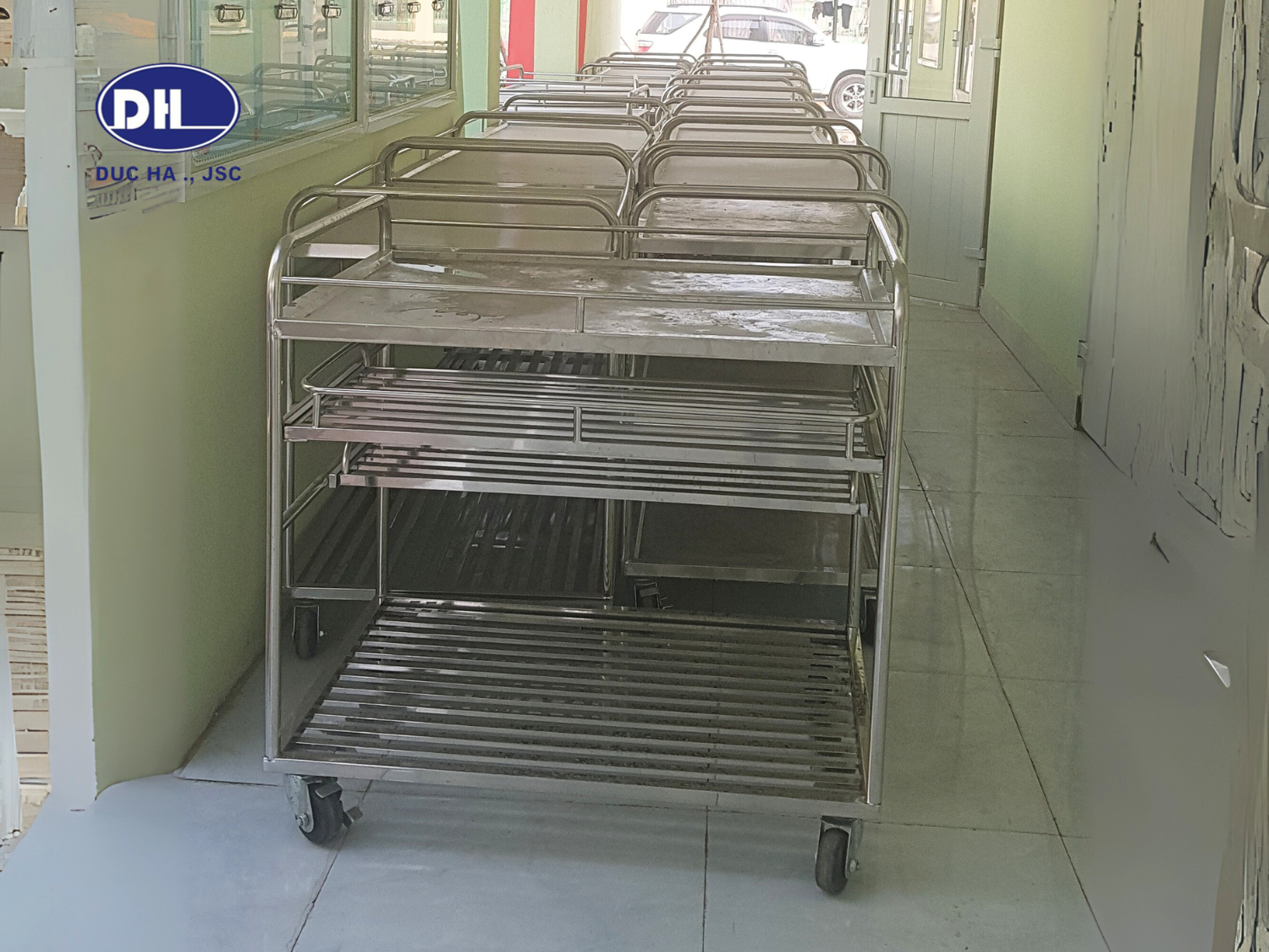 Thiết Kế & Thi Công Bếp Trường Mầm Non Hoa Sen - Đông Anh