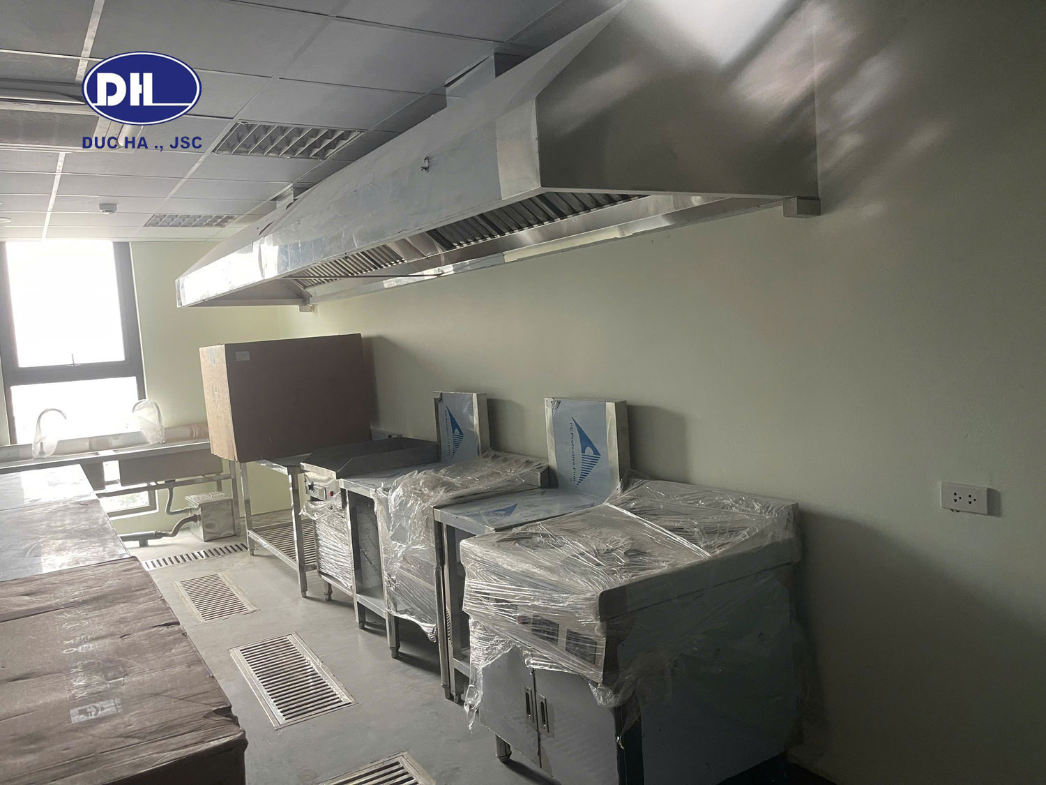 Dư án thi công bếp ăn Trung tâm Truyền thông Quảng Ninh