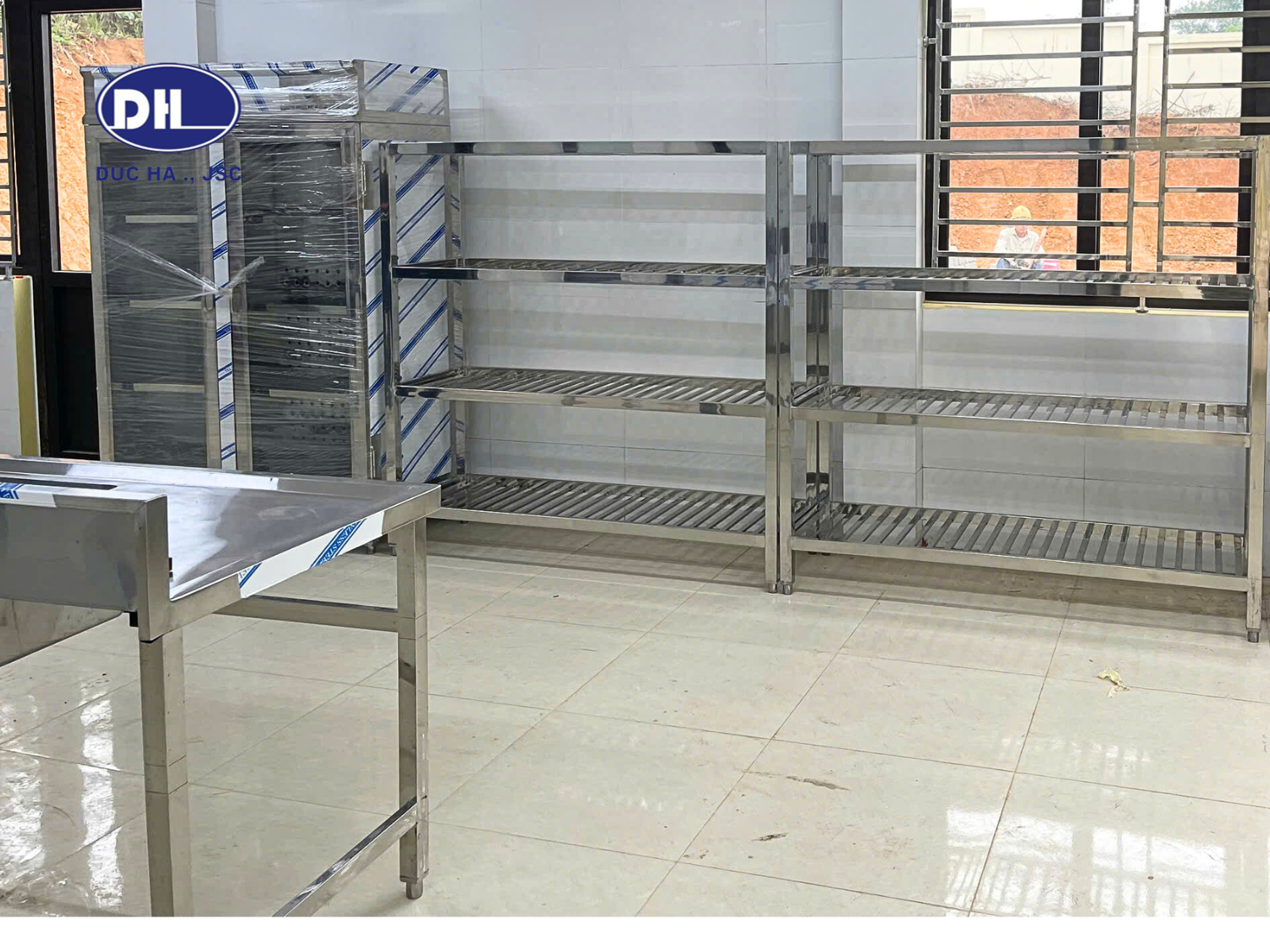 Thi công hệ thống Bếp ăn trường Tiểu Học Quang Sơn - Ninh Bình