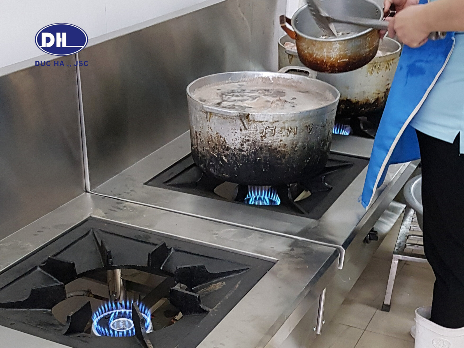 Thiết Kế & Thi Công Bếp Trường Mầm Non Hoa Sen - Đông Anh