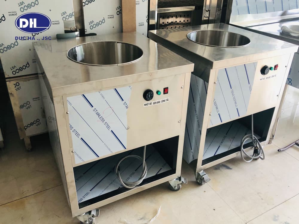 Quầy hâm nóng thức ăn 1 khay inox 304 bền đẹp và giữ nhiệt lâu