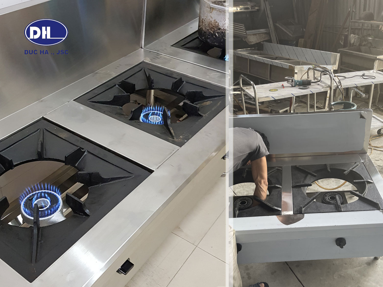 Đơn vị sản xuất và lắp đặt bếp Á công nghiệp uy tín tại Ninh Bình