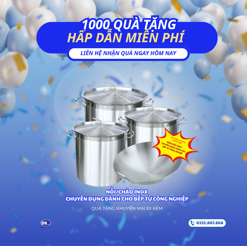 Nồi, chảo inox chuyên dụng cho bếp từ công nghiệp Nồi, chảo inox chuyên dụng cho bếp từ công nghiệp
