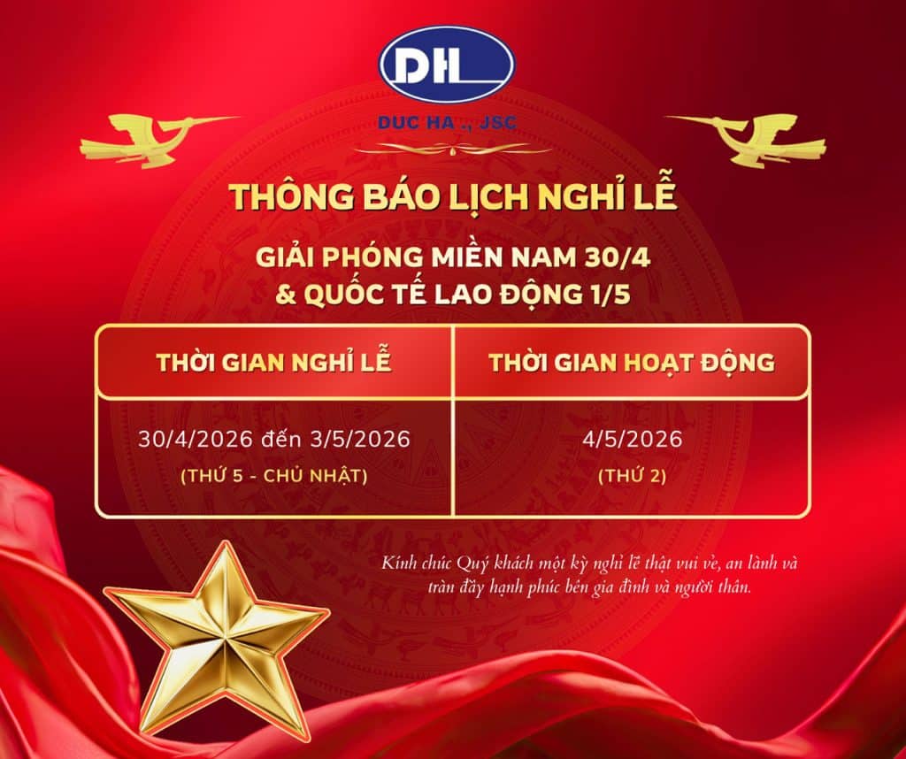 Thông Báo Lịch Nghỉ Lễ 30/4