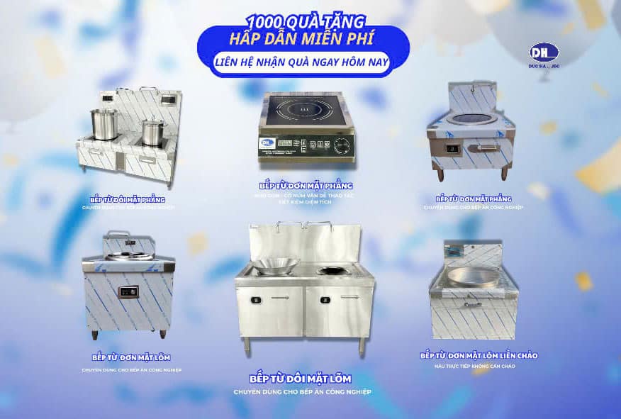 Bếp xào từ đơn 5KW