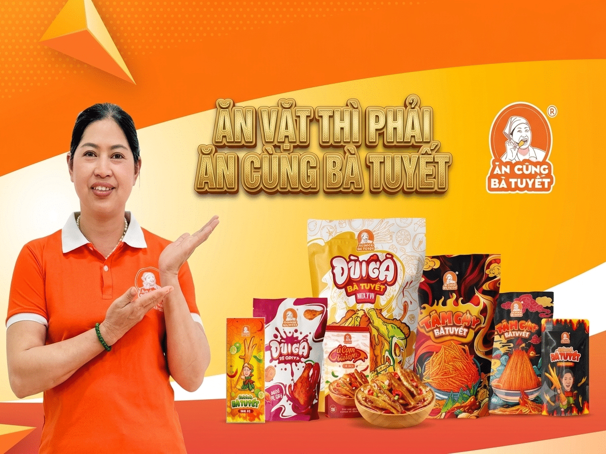 Đức Hà đồng hành cùng nhà máy Ăn cùng bà Tuyết