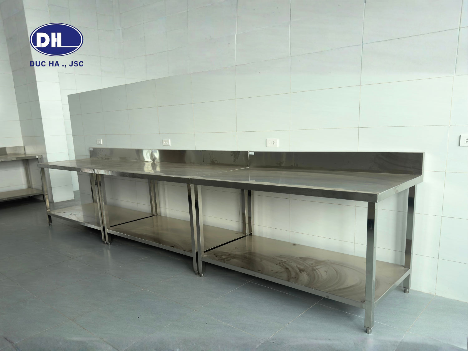 Khu ra đồ bếp Nhà khách BCHQS tỉnh Thái Nguyên