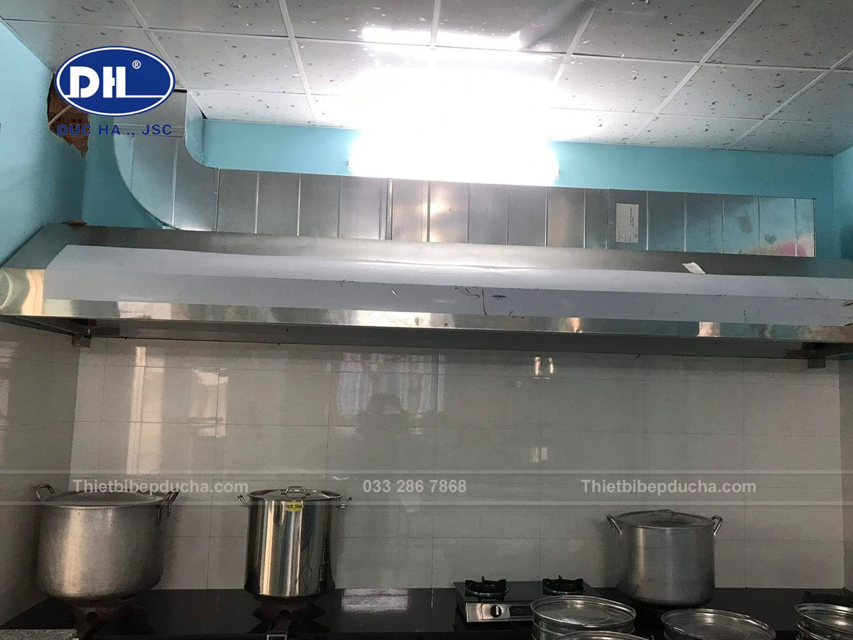 Thiết kế và thi công hệ thống hút mùi công nghiệp tại Hà Nội