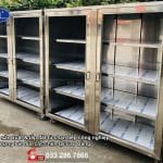 Tủ chạn bếp công nghiệp đựng bát đĩa, cốc chén tại Cao Bằng