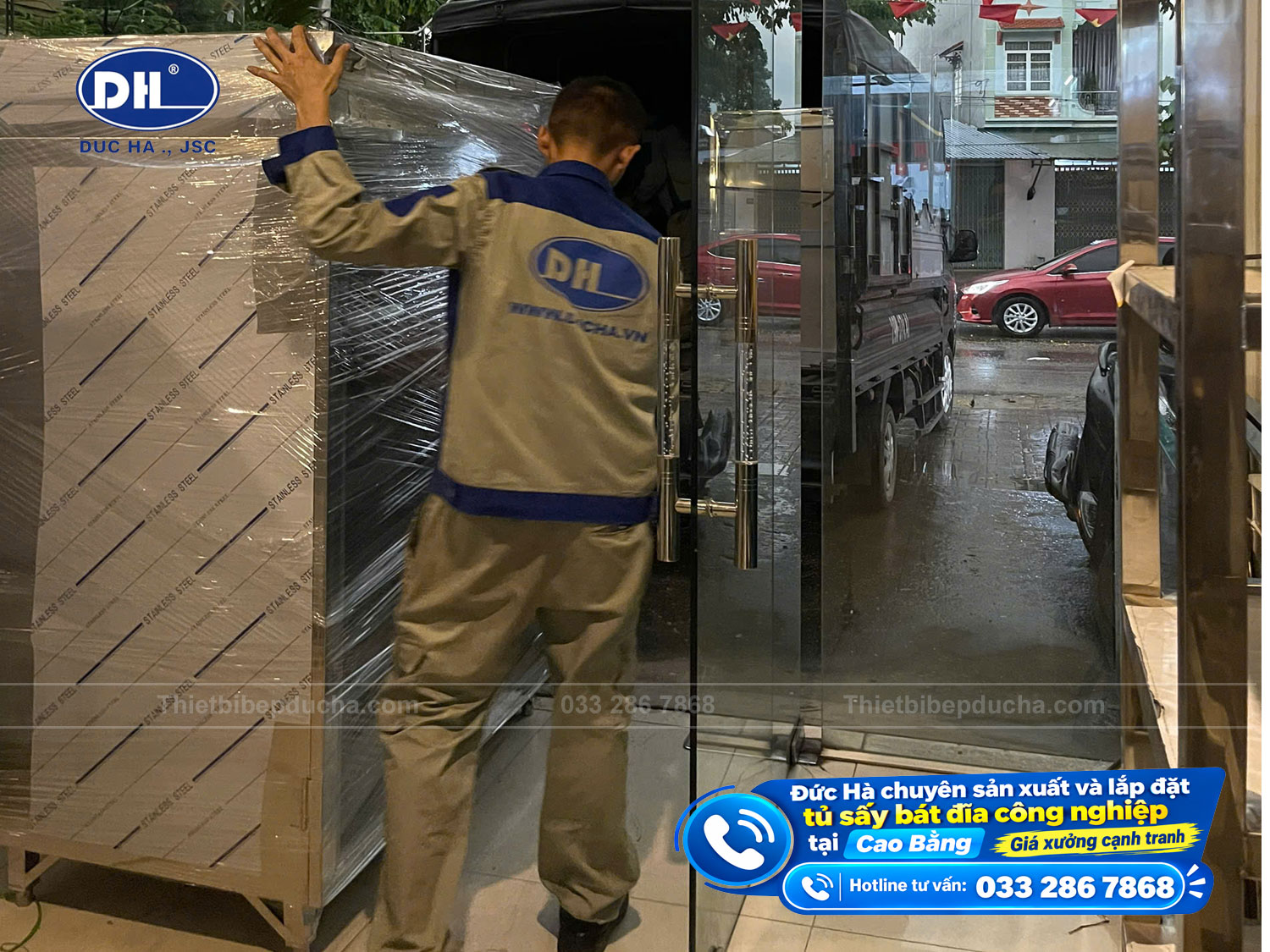 Sản xuất và lắp đặt tủ sấy bát đĩa công nghiệp tại Cao Bằng