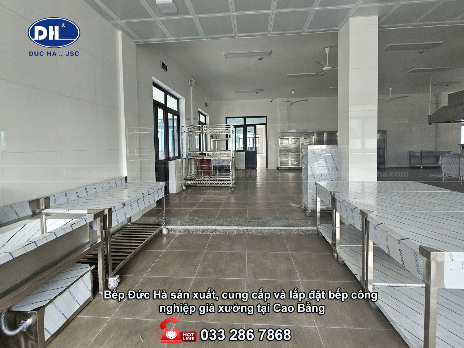 cung cấp và lắp đặt bếp công nghiệp giá xưởng tại Cao Bằng