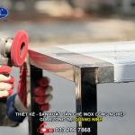 Sản xuất và lắp đặt bàn ghế inox công nghiệp tại Quảng Ninh