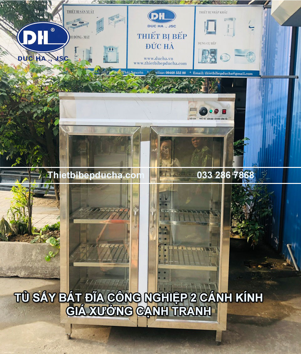 Cung cấp và lắp đặt tủ sấy bát đĩa công nghiệp uy tín tại Bắc Ninh